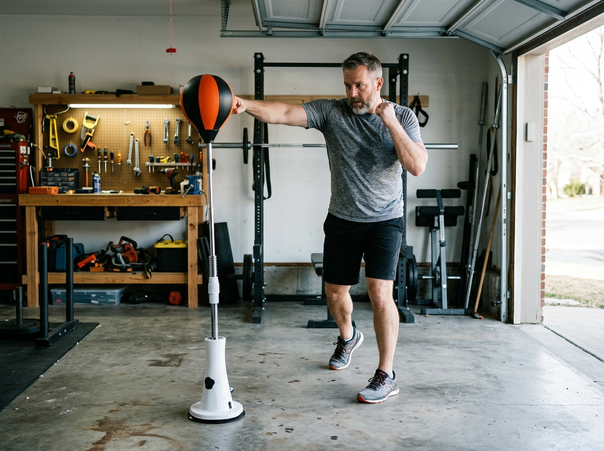 Tom, 47 training at home